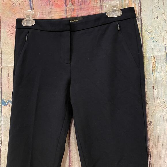 Kobi Halperin Alexandra Double-knit Pants Womens 2 Navy Blue Classic Ankle - Picture 6 of 11